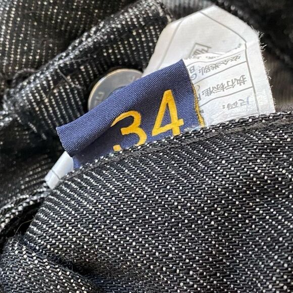 Customized Dark Wash Jeans with Japanese Style Designs - Picture 8 of 8